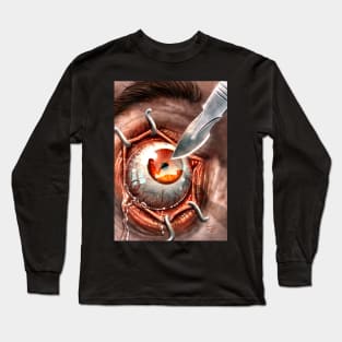 Eye Scalpel Nightmare Long Sleeve T-Shirt